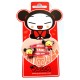 blister pucca deux barettes rose avec figurine