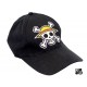 casquette one piece skull