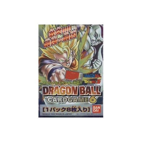 dbz card game jap booster part 6