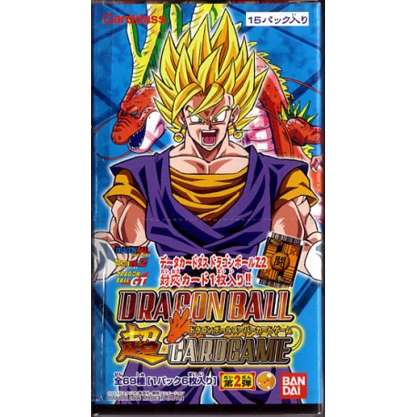 dragon ball z booster box super card game part 2