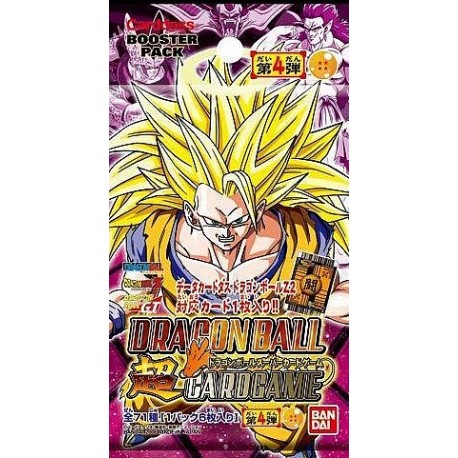 dragon ball z booster box super card game part 4