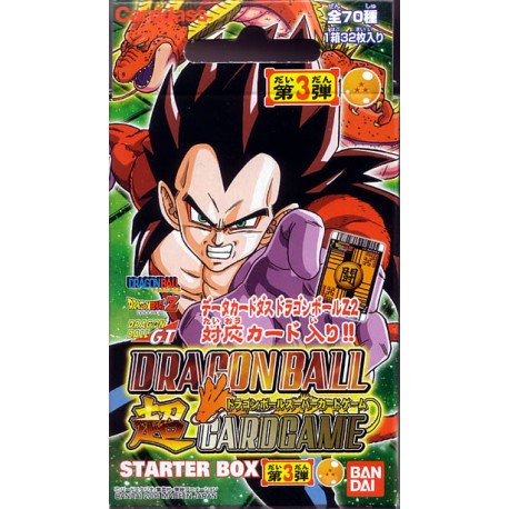 dragon ball z starter box super card game part 3