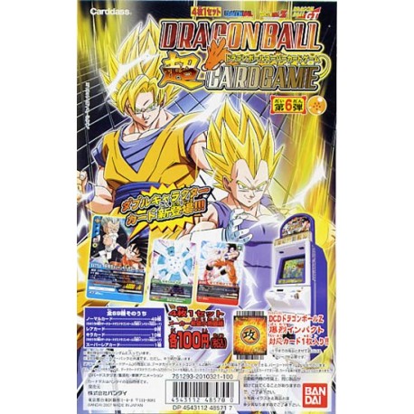 dragon ball z booster box super card game part 6