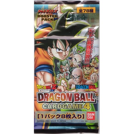 dragon ball z booster card game part 4