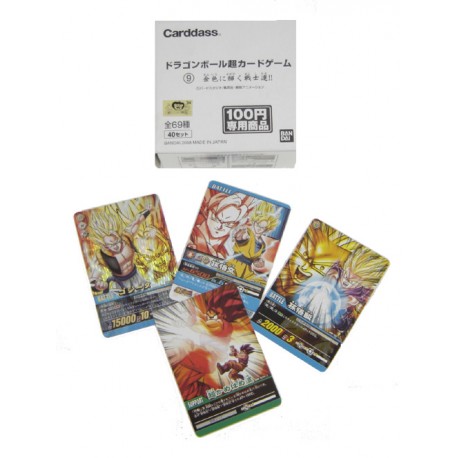 dragon ball z white box super card game part 9