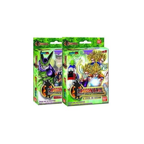 lot de 2 starter deck dragon ball série 2