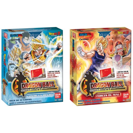 lot de 2 starter deck dragon ball série 4