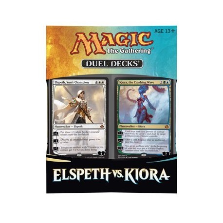 magic the gathering - elspeth vs kiora duel decks