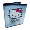 classeur hello kitty couture a4 polypro blanc
