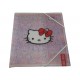 chemise hello kitty liberty fleur 3 rabats polypro blanc