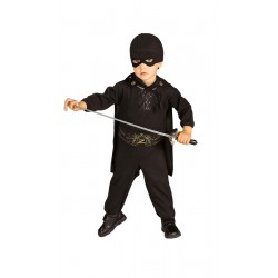 costume enfant zorro taille m