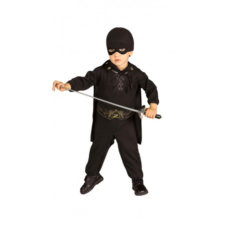 costume enfant zorro taille m