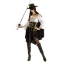 costume femme zorro taille s