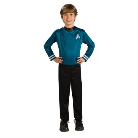 costume enfant star trek spock taille 8/10 ans