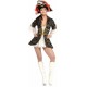 costume adulte sexy reine des pirates taille s