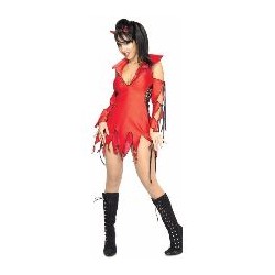 costume sexy diablotine mutine taille m