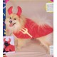 costume pour chiens: diable taille l