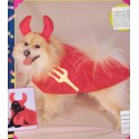 costume pour chiens: diable taille l