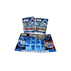 classeur star wars force attax + un booster + un tapis