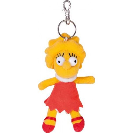 porte clefs peluche simpsons : lisa