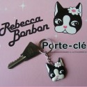 porte clef rebecca bonbon