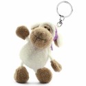 porte clefs jollyliselle lilas 10 cm