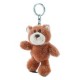 porte clefs ours brun 10 cm