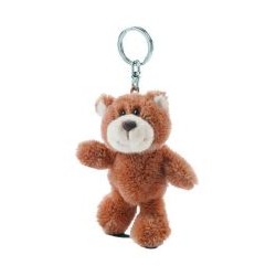 porte clefs ours brun 10 cm