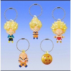 dragon ball z sparking light mascot : collection complète