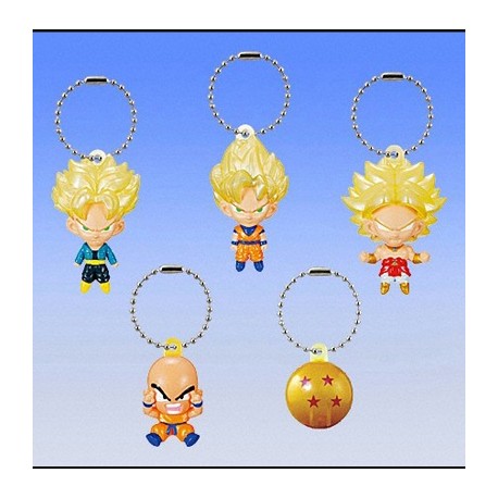 dragon ball z sparking light mascot : collection complète