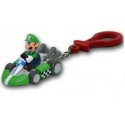 porte-clés super mario kart wii : luigi kart