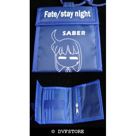 portefeuille fate/stay night saber