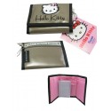 portefeuille hello kitty retro glammy argent