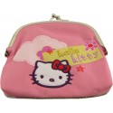 porte-monnaie fermoir hello kitty bakery rose