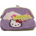 porte-monnaie fermoir hello kitty bakery mauve