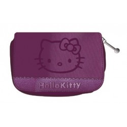 porte monnaie hello kitty couture gris