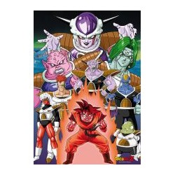 poster dragon ball z : son goku sur namec