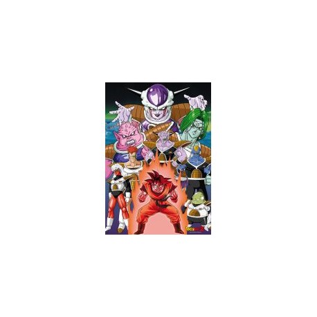 poster dragon ball z : son goku sur namec