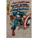 pack posters retro: captain america 61 x 91 cm