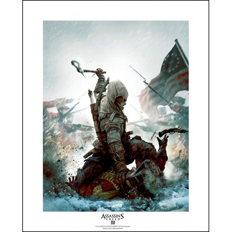 artprint collector assassins creed 3