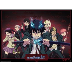 poster blue exorcist les elèves de l'académie