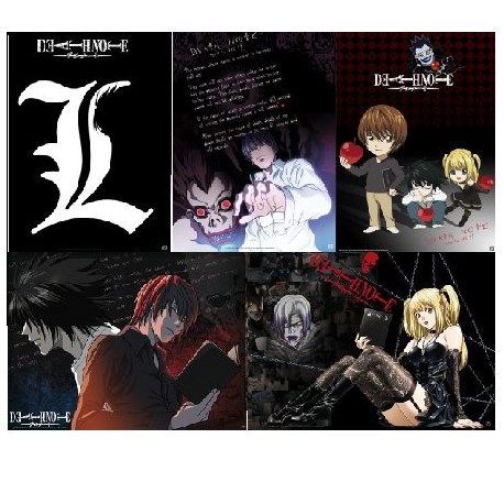 pack de posters death note n°1