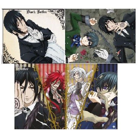 pack de posters black butler