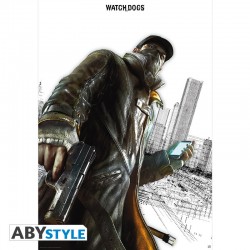 preco - poster watch dogs city (98x68)