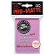 ultra pro 50 pochettes deck protectors pro-matte rose