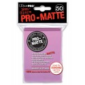 ultra pro 50 pochettes deck protectors pro-matte rose