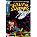 marvel comics steel covers panneau métal silver surfer