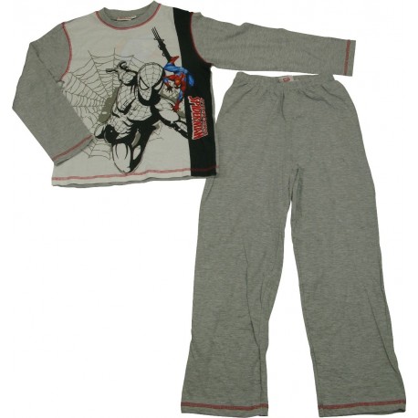 pyjama spiderman gris (4 à 10 ans)