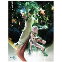 wallscroll final fantasy xiii lightning & snow