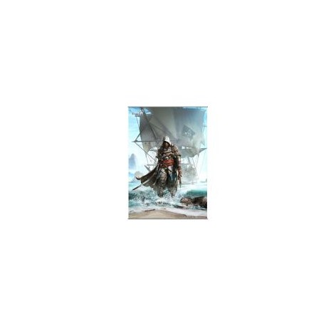 assassin's creed iv black flag - wall scroll volume 1